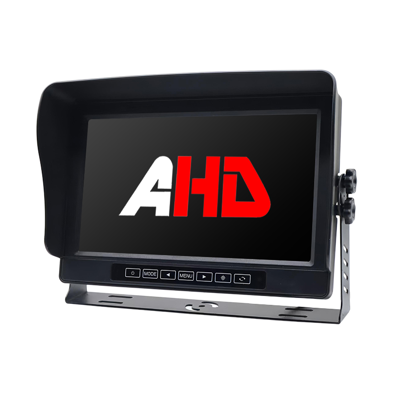 10.1 ນິ້ວ IP69K Waterproof 2CH AHD Inputs Touch Buttons Vehicle Monitor