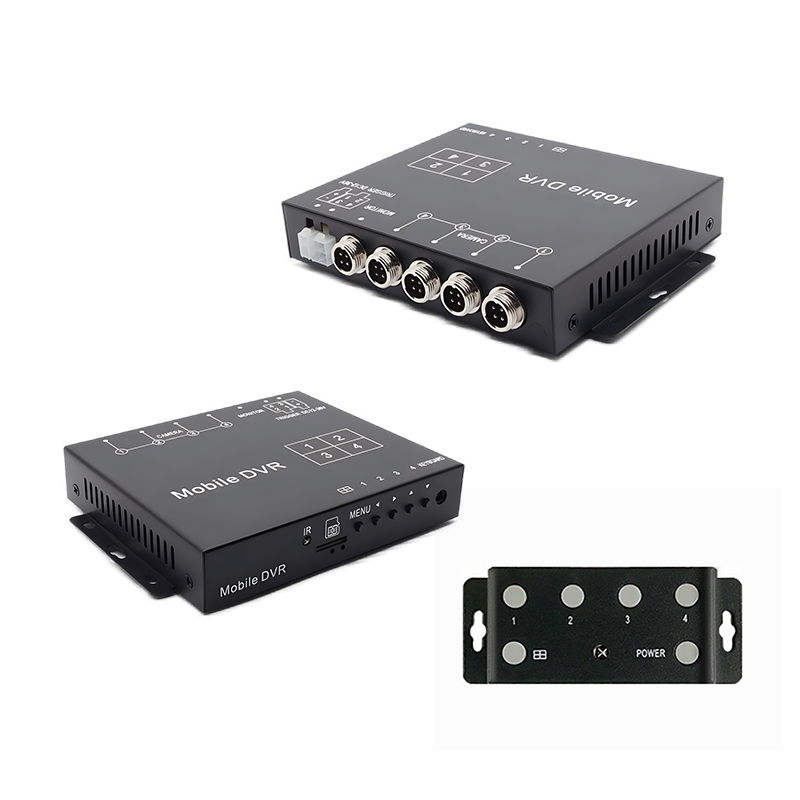 1080P AHD Quad Split Display Video Processor ຮອງຮັບການບັນທຶກວິດີໂອ