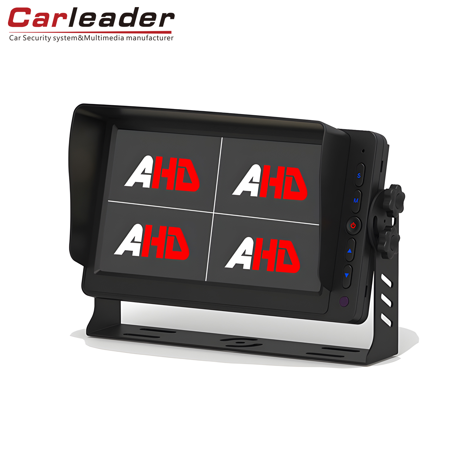 Carleader 7 ນິ້ວ AHD Quad View Vehicle Monitor ເຮັດໃຫ້ການຂັບຂີ່ຂອງທ່ານປອດໄພກວ່າ