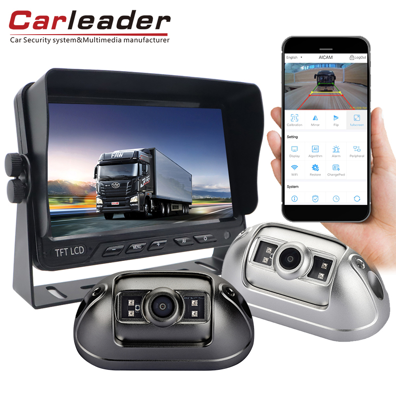 Carleader 1080P AI Blind Spot Detecion ລະບົບກ້ອງຖ່າຍຮູບຍານພາຫະນະ | Escort ຄວາມປອດໄພການຂັບລົດຂອງຜູ້ຂັບຂີ່