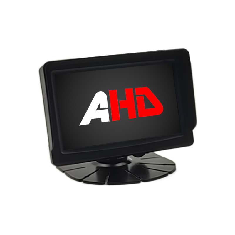 Carleader 5 ນິ້ວ 2CH AHD Inputs Vehicle Backup Monitor - AHD Monitor ປະສົມປະສານກັບກະທັດລັດແລະການເຮັດວຽກ.
