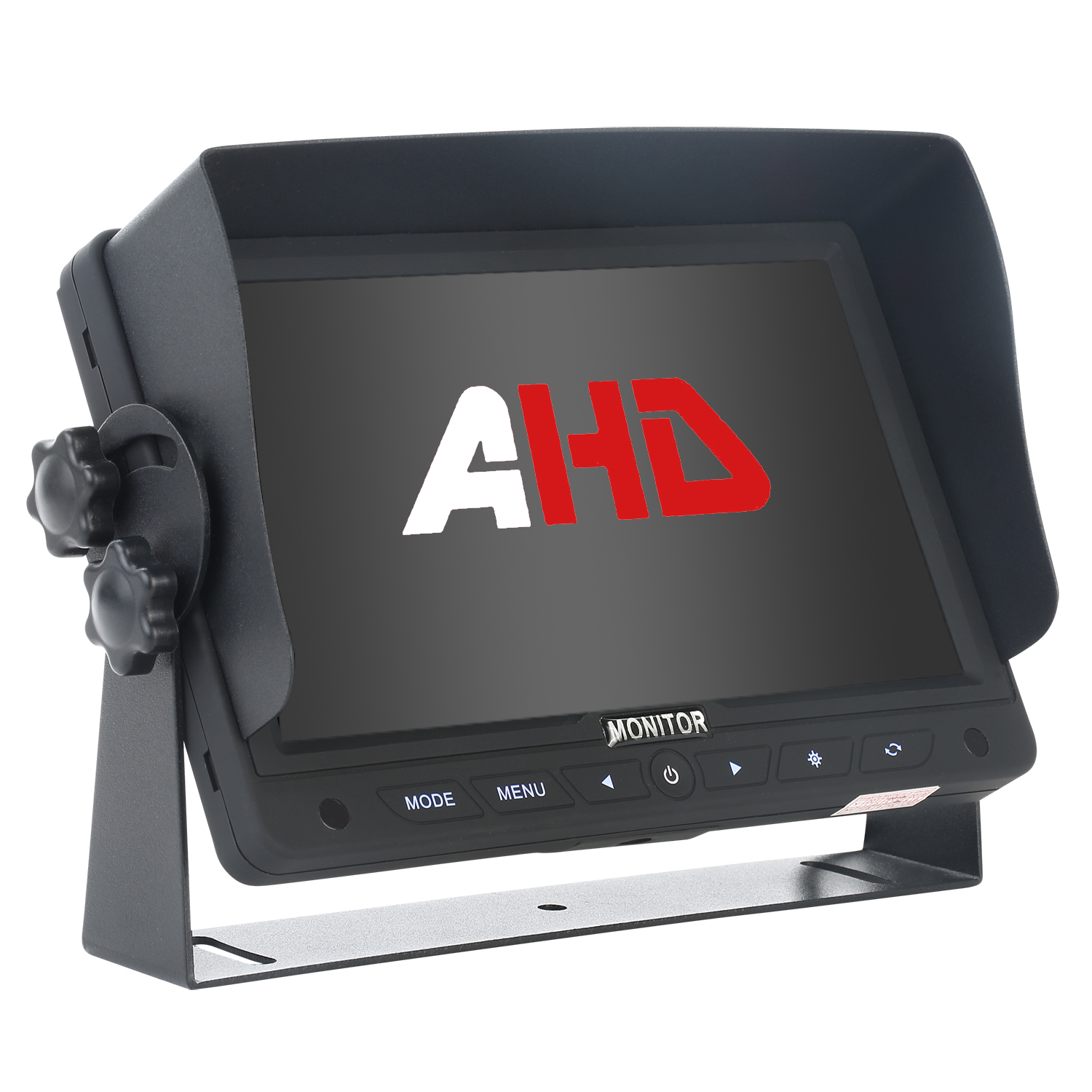 7 ນິ້ວ 2CH AHD Inputs Car Monitor ທີ່ມີປຸ່ມສໍາຜັດ