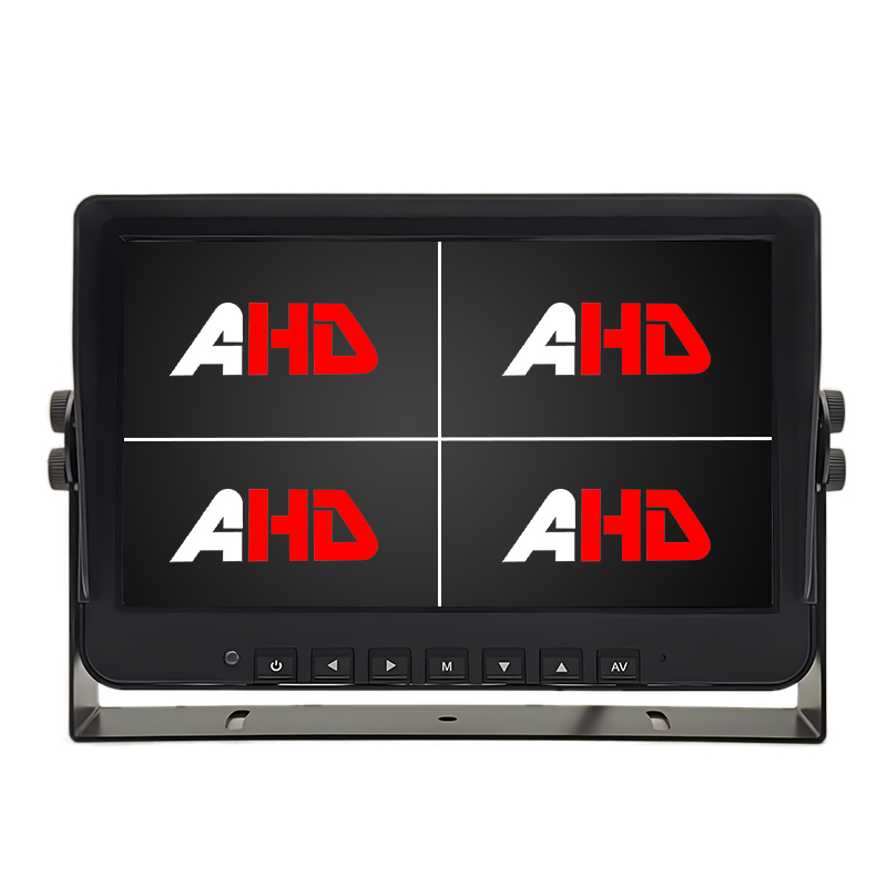 Carleader 10.1 ນິ້ວ 4CH Quad Display ຈໍສະແດງຜົນໜັກລົດ AHD