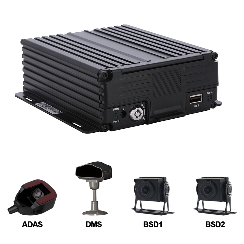 4ch AI HDD DVR DVR ສະຫນັບສະຫນູນອາຍຸ + DMS + BSD