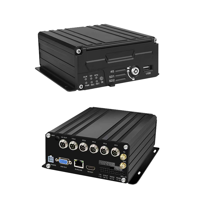 4ch IPC HDD Mobile NVR ສໍາລັບຄວາມປອດໄພຂອງພາຫະນະ