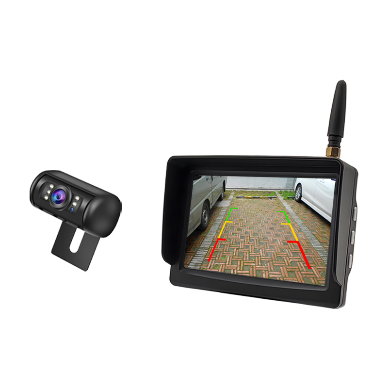 5 ນິ້ວ Wireless Reversing Monitor ແລະລະບົບກ້ອງຖ່າຍຮູບສໍາລັບຍານພາຫະນະ