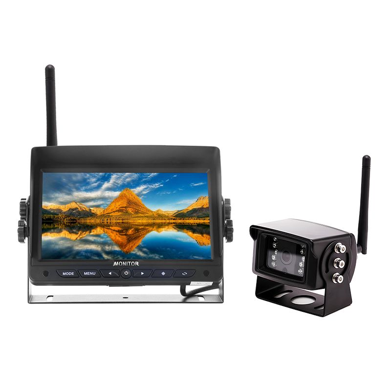 7 ນິ້ວ 2.4G Digital Wireless Monitor ແລະລະບົບກ້ອງຖ່າຍຮູບ