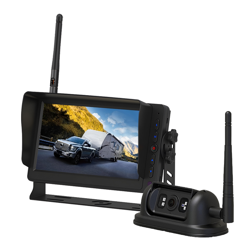 7 ນິ້ວ 2.4GHz Digital Wireless HD ກ້ອງຖ່າຍຮູບແລະລະບົບຕິດຕາມກວດກາ