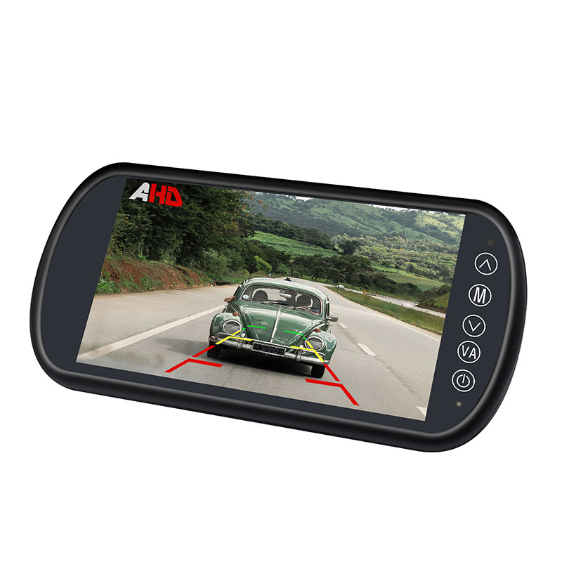 7 ນິ້ວ 2CH AHD Inputs Rear View Mirror Monitor