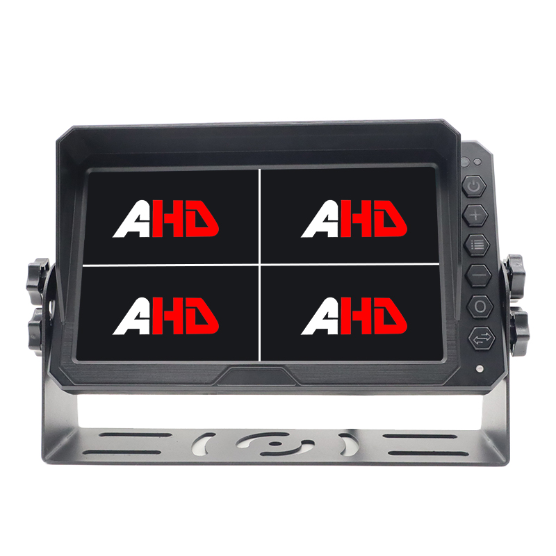 ຈໍສະແດງຜົນ 7 ນິ້ວ 4CH Quad AHD Heavy Duty Vehicle Backup Monitor