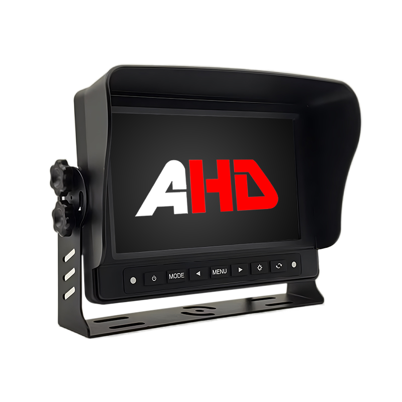 7 ນິ້ວກັນນໍ້າ 2AV input AHD Vehicle Monitor