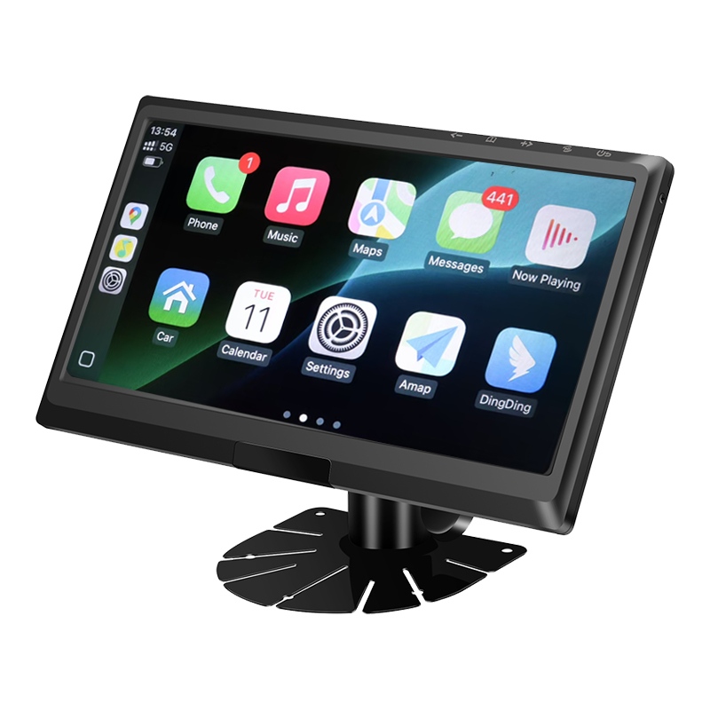 9 ນິ້ວ IPS AHD Signal Input Monitor ຮອງຮັບ CarPlay Multimedia