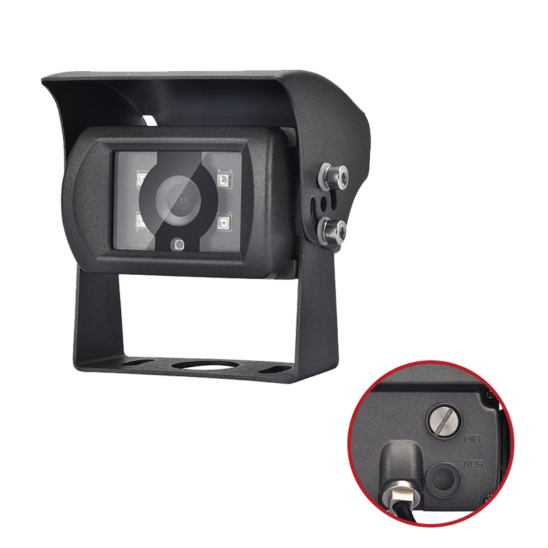 AHD 4 IR LED Reversing Camera Mirror / Normal Image Switchable