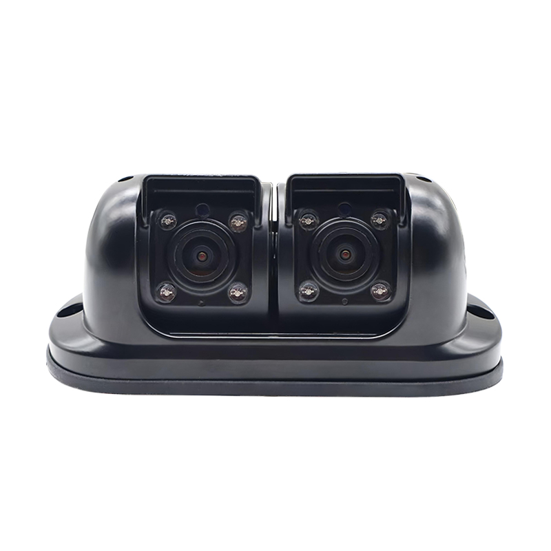 Infrared Dual Lens ກ້ອງຖ່າຍຮູບເບິ່ງຫລັງສໍາລັບລົດບັນທຸກແລະຍານພາຫະນະການຄ້າທີ່ມີ IP69K
