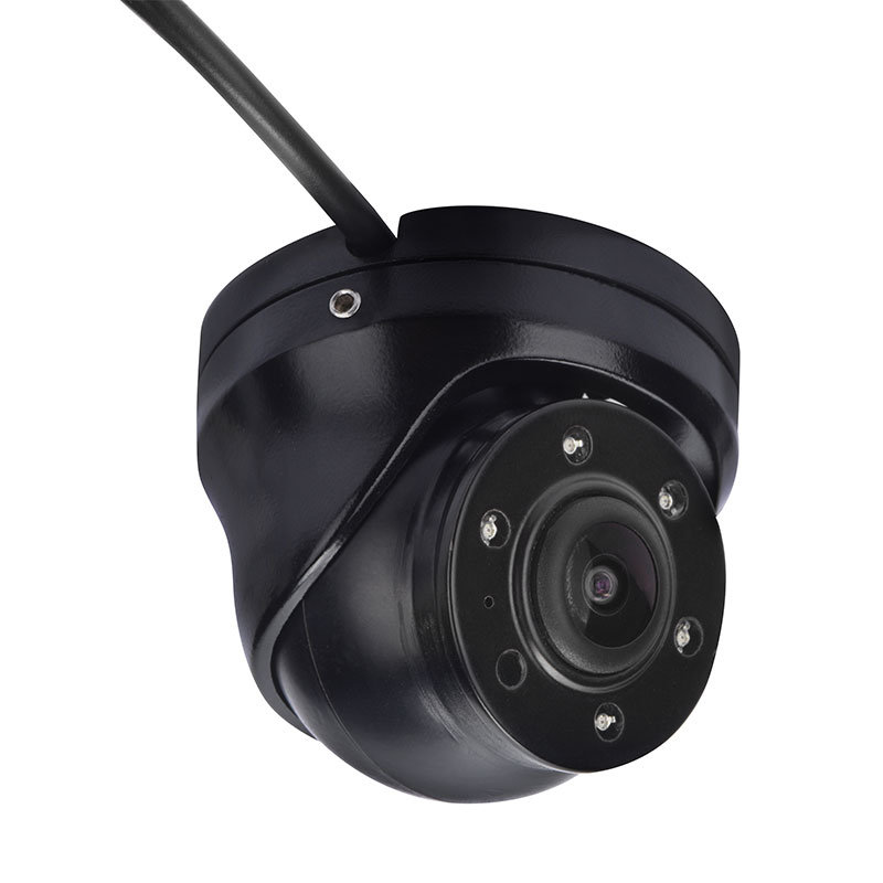 ກ້ອງຫຼັງ IP69K Dome ມີ 5 LED Night Vision AHD 1080P Vehicle Camera